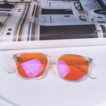 Загрузить изображение в средство просмотра галереи, SHINU Blue Light Blocking Glasses Men Orange Lenses for Working Red Lens for Sleep Better Glasses Male