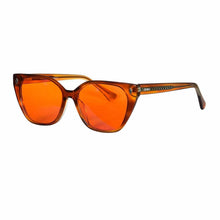 Carregar imagem no visualizador da galeria, Red Lens Glasses Anti-glare Blue Light Filters Good Sleep Glasses Acetate Frame for Sleeping Glasses Men