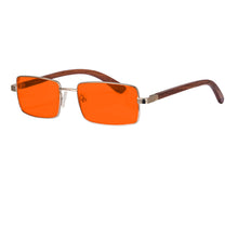 Загрузить изображение в средство просмотра галереи, Good Sleep Blue Light Blocking Glasses Men Frame Orange Lens Computer Glasses Men for You