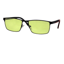 Load image into Gallery viewer, SHINU Rectangle Frame Metal Man Smart Lens Blocking Harmful Blue Light Release Beneficial Blue Light Good for Eyes