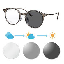 Carregar imagem no visualizador da galeria, SHINU Multifocal Progressive Reading Glasses Grade Glasses Near and Far Titanium Frame Glasses for Men Intelligent Progressive Lenses