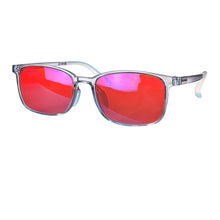 Загрузить изображение в средство просмотра галереи, SHINU Square Shape Kids Glasses Blue Light Blocking Glasses Children Glasses 129mm Wide Red Lenses