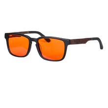 Загрузить изображение в средство просмотра галереи, Red Lens Computer Glasses Acetate Frame Men Light Blue Blocking Eyeglasses Sleep Better