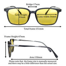 Carregar imagem no visualizador da galeria, SHINU Titanium Frame glasses Better Sleep Glasses Red Lenses 99% Blue Light Blocking