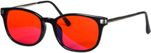 Загрузить изображение в средство просмотра галереи, Red Lens Blue Light Bocking Computer Glasses Orange Lens for Gaming SH016ZH