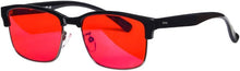 Load image into Gallery viewer, Blue Ray Glasses for Better Sleep Red Lens Glasses Anti Blue Green Light for Men Eyewear SH018