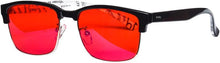 Load image into Gallery viewer, Blue Ray Glasses for Better Sleep Red Lens Glasses Anti Blue Green Light for Men Eyewear SH018