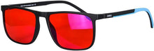Load image into Gallery viewer, Men Red Lens Orange Lenses for Long Hours Working or Blue Blocking Sleep Better Glasses for Male SH078zh2