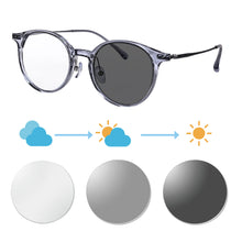 Carregar imagem no visualizador da galeria, SHINU Multifocal Progressive Reading Glasses Grade Glasses Near and Far Titanium Frame Glasses for Men Intelligent Progressive Lenses