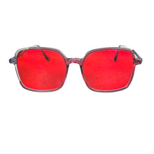 Load image into Gallery viewer, Orange Gaming Glasses Blue Light Filter Computer Work Glasses Red Lenses Red Glasses for Women RGA093