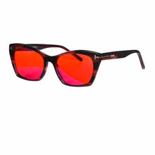 Load image into Gallery viewer, Reading Glasses Men for Distance and Near Glasses Acetate Frame Red Lens Eliminate Eye Strain