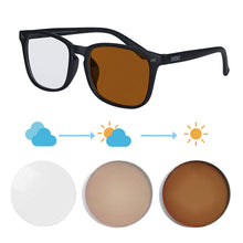Загрузить изображение в средство просмотра галереи, Мужские очки, фотохромные линзы, очки по рецепту, мужские фотохромные очки для близорукости, очки для близорукости с линзами 8068