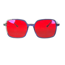 Load image into Gallery viewer, Orange Gaming Glasses Blue Light Filter Computer Work Glasses Red Lenses Red Glasses for Women RGA093