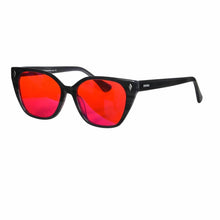 Carregar imagem no visualizador da galeria, Red Lens Glasses Anti-glare Blue Light Filters Good Sleep Glasses Acetate Frame for Sleeping Glasses Men