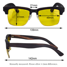 Carregar imagem no visualizador da galeria, Polarized Fishing Glasses Night Driving Glasses Men Women Blue Light Blocking Lenses Tr90 Frame Day and Night Driving Glasses