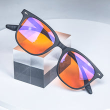 Загрузить изображение в средство просмотра галереи, SHINU Anti Blue Light Glasses Men Frame Red Lens Full Blocking for Good Sleep Orange for Long Time Working