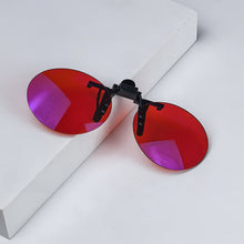 Load image into Gallery viewer, Anti Blue Light Clip on Glasses Polarized Clip on Sunglasses Orange Bluelight Lens Yellow Anti-glare Driving Lenses Brown Grey