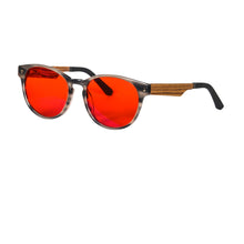 Загрузить изображение в средство просмотра галереи, SHINU Acetate Frame for Reading Glasses Orange Lens Gaming Eyeglasses Red Lens Blue Ray Blocking Glasses