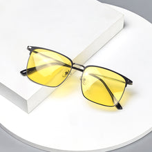 Загрузить изображение в средство просмотра галереи, SHINU Men's Glasses Frame Big Size 160mm Wide for Big Face Anti Blue Light Glasses