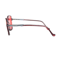 Load image into Gallery viewer, Orange Gaming Glasses Blue Light Filter Computer Work Glasses Red Lenses Red Glasses for Women RGA093