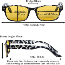 Load image into Gallery viewer, Computer Reading Gaming TV Driving Glasses for Women Men Light Blue Eyeglasses for Long Time Job SH066ZH