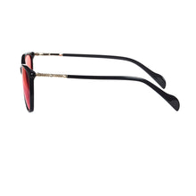 Load image into Gallery viewer, Aectate Glasses Women Anti Blue Light Red Lens Computer Glasses for Good Sleep Orange for Long Time RD153