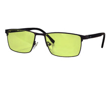 Load image into Gallery viewer, SHINU Rectangle Frame Metal Man Smart Lens Blocking Harmful Blue Light Release Beneficial Blue Light Good for Eyes