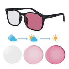 Загрузить изображение в средство просмотра галереи, Мужские очки, фотохромные линзы, очки по рецепту, мужские фотохромные очки для близорукости, очки для близорукости с линзами 8068