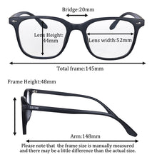 Загрузить изображение в средство просмотра галереи, SHINU Anti Blue Light Glasses Men Frame Red Lens Full Blocking for Good Sleep Orange for Long Time Working