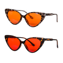 Загрузить изображение в средство просмотра галереи, Women’s Glasses Computer Glasses Light Blue Eyeglasses 99% Blocking for Game Long Time Jobs