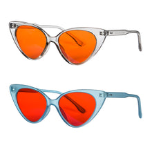 Загрузить изображение в средство просмотра галереи, Women’s Glasses Computer Glasses Light Blue Eyeglasses 99% Blocking for Game Long Time Jobs