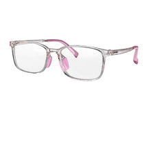 Загрузить изображение в средство просмотра галереи, SHINU Square Shape Kids Glasses Blue Light Blocking Glasses Children Glasses 129mm Wide Red Lenses