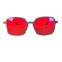 Load image into Gallery viewer, Orange Gaming Glasses Blue Light Filter Computer Work Glasses Red Lenses Red Glasses for Women RGA093