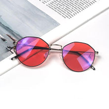 Загрузить изображение в средство просмотра галереи, SHINU Women Glasses Anti Blue Light Orange Lenses for Computer Red Lenses Glasses To Sleep Better Clear Prescription Glasses