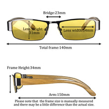 Carregar imagem no visualizador da galeria, SHINU Red Lens Glasses Sleep Better Anti Blue Light Polarized Yellow Driving Night Vision Glasses