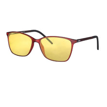 Load image into Gallery viewer, Blue light blocking Computer GLasses Women Red lenses 100% blocking for good sleep Orange lenses 99% long time with blue light