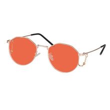 Загрузить изображение в средство просмотра галереи, SHINU Women Glasses Anti Blue Light Orange Lenses for Computer Red Lenses Glasses To Sleep Better Clear Prescription Glasses