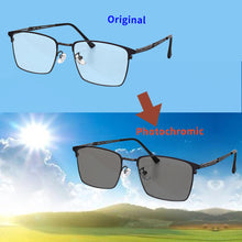 Загрузить изображение в средство просмотра галереи, SHINU Photochromic Sunglasses Progressive Multifocus Reading Glasses Near and Far No-line Progressive Multifocal Glasses