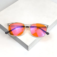 Carregar imagem no visualizador da galeria, SHINU Red Glasses for Melatonin Boost Better Sleep Eyeglasses Professional Red Tinted Sleep Glasses Men Women Nighttime Only