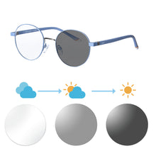 Загрузить изображение в средство просмотра галереи, SHINU фотохромные солнцезащитные очки анти-голубые очки мужские оранжевые очки для глаз женские очки SH002