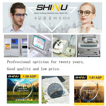 Загрузить изображение в средство просмотра галереи, SHINU Blue Light Progressive Multifocal Reading Glasses Men Optical Lenses for Woman Gaming Prescription Glasses Farsightedness