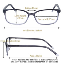 Загрузить изображение в средство просмотра галереи, SHINU Blue Light Progressive Multifocal Reading Glasses Men Optical Lenses for Woman Gaming Prescription Glasses Farsightedness