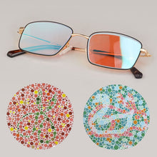 Загрузить изображение в средство просмотра галереи, Очки для дальтонизма Красный Зеленый Дейтан и Протан Очки для дальтонизма Occhiali Daltonici Lunettes Pour Daltonien Очки для дальтонизма