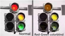 Load image into Gallery viewer, Color Blind Glasses for People with Red Blindness Color Vision Disorder Color Weakness Green Colorblinded Glasses Colorblind for Men 3001