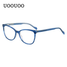 Загрузить изображение в средство просмотра галереи, Женские очки, прогрессивные мультифокальные очки для чтения, женские очки с блокировкой синего света, увеличительные линзы по рецепту