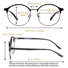 Загрузить изображение в средство просмотра галереи, SHINU Anti Blue Ray Progressive multifocal Lenses Customized Prescription Eyewear TR/metal material glasses Multicolor optional