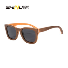 Carregar imagem no visualizador da galeria, Sunglasses men wood Polarized Sunglasses women bamboo glasses polarized uv400 lenses y2k fishing glasses 2024