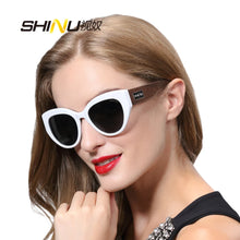 Carregar imagem no visualizador da galeria, SHINU luxury acetate sunglasses y2k sunglasses polarized handmade glasses wood 2024 trend fashion women eyewear