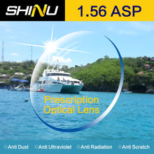 Load image into Gallery viewer, SHINU BRAND Freeform Multifocal Lenses Customized Prescription Glasses Lens 1.56 1.61 1.67 Index Color Lens for Multifcoal