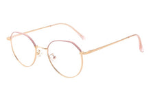 Carregar imagem no visualizador da galeria, Shinu óculos com bloqueio de luz azul, óculos para homens e mulheres, armação de óculos de miopia de alto grau, armação pequena, lentes de índice 1.67, revestimento hmc
